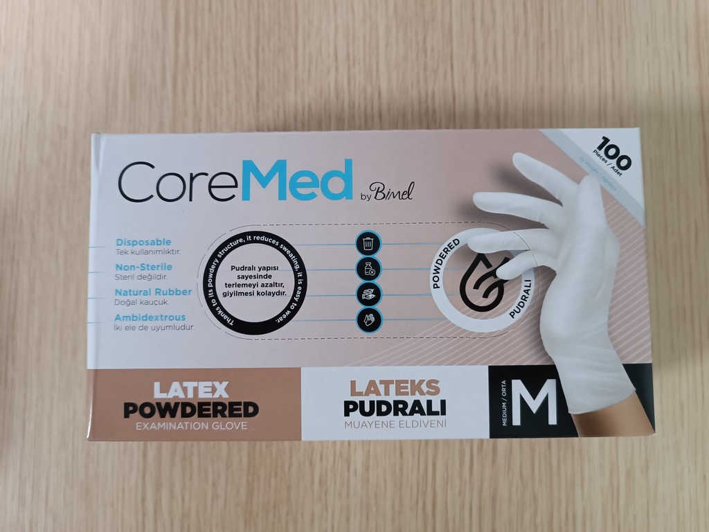 PUDRALI LATEKS ELDİVEN 100'LÜ