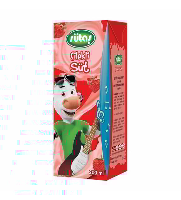 ÇİLEKLİ SÜTAŞ 180ML