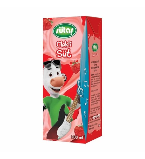 ÇİLEKLİ SÜTAŞ 180ML
